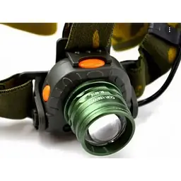 Налобний ліхтар Light 1505 A XPE LED універсальний акумуляторний з датчиком руху - мініатюра 3