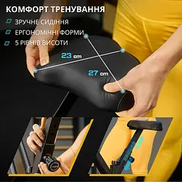 Велотренажер Trex Sport TX-320XB FLIX чорний - мініатюра 6