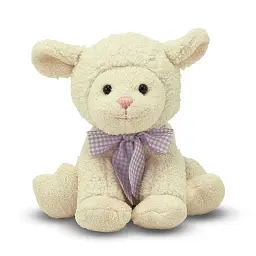 М'яка іграшка Melissa&Doug Сором'язливе ягнятко, 23 см (MD7400)