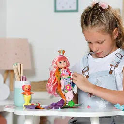 Лялька Zapf Baby Born серії Glam Up – Русалонька Саншайн 28 см (871782) - мініатюра 10