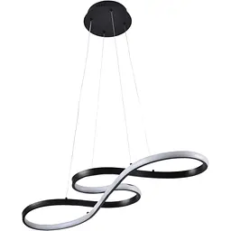 Світильник стельовий Miorro LED Amare з пультом ДУ та APP 64W 700х200мм чорний (51-313-010) - мініатюра 4