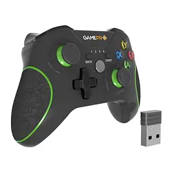 Геймпад GamePro MG650B PS3/Android Wireless Black/Green (MG650B) - мініатюра 3