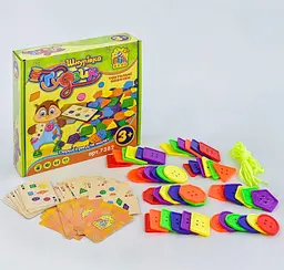 Гра - шнурівка "Ґудзик" 7382 FUN GAME (6945717431188) - мініатюра 2