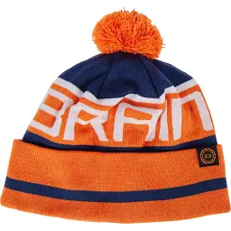 Шапка Brain з помпоном 56 Blue/orange - мініатюра 4