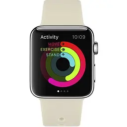 Ремінець Uwatch Silicone Strap for Apple Watch 42/44 mm Antique White - мініатюра 3