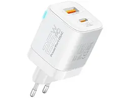 Мережевий зарядний пристрій Promate PowerPort-25AC White