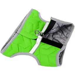 Шлея для собак м'яка AiryVest One, ХS4, 36-39х26-28 см, салатовий (29405) - мініатюра 2