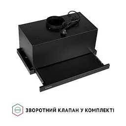 Витяжка телескопічна PERFELLI ISEO 6PSF NERO - мініатюра 9