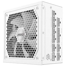 Блок живлення MSI 1000W (MAG A1000GL PCIE5 WHITE) - мініатюра 3