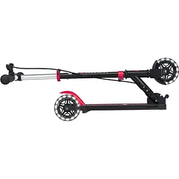 Самокат Globber Flow Element Junior Lights чорно-червоний 50 кг (729-102) - мініатюра 4