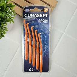 Міжзубний йоржик кутові Curasept Proxi Angle T14, ISO4 (1.4 мм, оранжевий), 5 шт