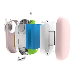 Портативний ЗП Power Bank GXZ-N705 2in1 з обігрівачем для рук 10000 mAh Pink / Rabbit - мініатюра 3