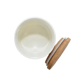 Ємність для сипучих продуктів Krauff Colibri з бамбуковою кришкою 20 см 1.3 л (21-244-047) - мініатюра 3