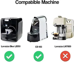 Капсула металева для кавоварки LAVAZZA BLUE LB951, LAVAZZA BLUE CB-100, iCafilas - мініатюра 2