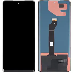 Дисплей Honor 60 чорний, OLED, оригінал PRC