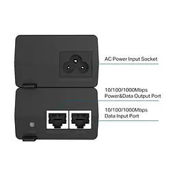 Адаптер PoE TP-Link POE160S - мініатюра 3
