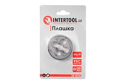 Плашка ручна кругла метрична Intertool M12 х 1.25 - мініатюра 3