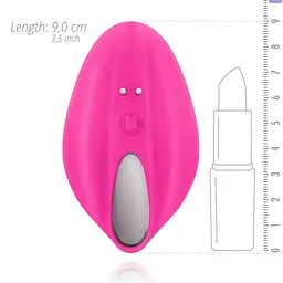 Міні-вібратор Teazers With Remote Control, 9 см (рожевий) - мініатюра 6