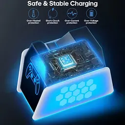Зарядна станція Dobe Charging Dock TP5-35132 для PS5 DualSense White [156493] - мініатюра 8