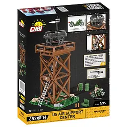 Конструктор Cobi Company of Heroes 3 USA Центр Авіапідтримки, масштаб 1:35, 652 деталі (COBI-3042) - мініатюра 2