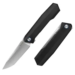 Ніж складаний туристичний Ruike P166-AB, (9.2 см) 14C28N/Aluminum чорний