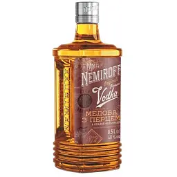 Настоянка Nemiroff Originals Українська медова з перцем 40% 0.5 л - мініатюра 3