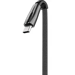 USB Cable Hoco U70 Splendor Type-C Dark Grey 1.2m - мініатюра 5