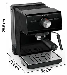 Кавоварка еспресо XP381810 OPIO BLK Krups teh0022760 - мініатюра 7