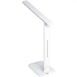 Лампа настільна LED Videx TF02W White 7 Вт 3000K/4100K/5500K 300 лм сенсорне керування (VL-TF02W)  - мініатюра 2