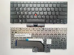 Клавіатура для ноутбуків Lenovo ThinkPad Edge 14, 15, E40, E50 Series чорна, з трекпоінтом UA/RU/US