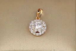Кулон Xuping Jewelry зірка з родієм 1.2 см золотистий