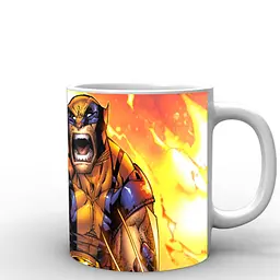 Кухоль GeekLand Росомаха Wolverine комікс WR.02.015 330 мл білий - мініатюра 3