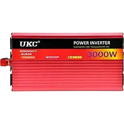 Автомобільний інвертор UKC YT-3000W-CI12V 3000VA 1500W 12/220V [167722]