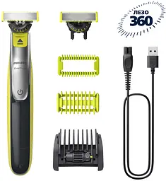 Електростанок для обличчя та тіла Philips OneBlade 360 QP2834/23 - мініатюра 2