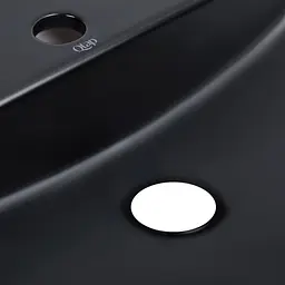 Умивальник Qtap Scorpio 500x385x120 Black matt QT146533MB, Чорний матовий - мініатюра 5
