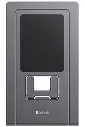 Підставка для телефону Baseus Foldable Metal gray - мініатюра 2