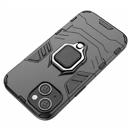 Чохол бампер Primolux Ring Armor для Apple iPhone 15 Black - мініатюра 4