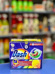 Dash Platinum Pods Гель-капсули для прання кольорових речей Extra Color 14 прань