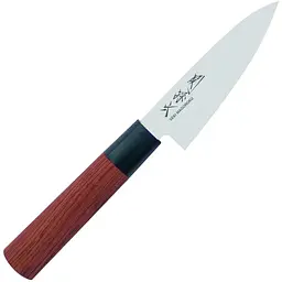 Ніж кухонний овочевий 100 мм KAI Seki Magoroku Red Wood (MGR-0100P)