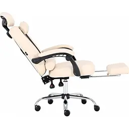 Офісне крісло GT Racer X-8002 Cream  [125611] - мініатюра 6