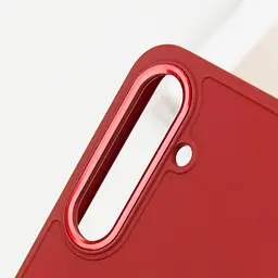 TPU чохол Bonbon Metal Style для Samsung Galaxy S24+ / S25+ Червоний / Red - мініатюра 6