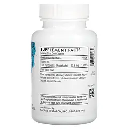 Вітамін B6 Thorne Pyridoxal 5'-Phosphate, 180 капсул - мініатюра 2