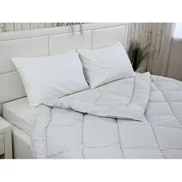 Ковдра силіконова зимова Руно Elegante Plus 140х205 см сіра - мініатюра 10
