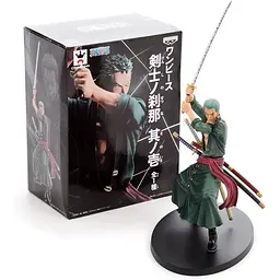 Колекційна фігурка Bandai Spirits One Piece Roronoa Zoro Ван Піс Зоро Swordsmans 20 см BS OP Z S 20