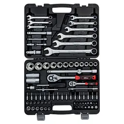 Набір насадок торцевих і біт Ultra 1/4", 1/2" 82 шт CrV (6001142) - мініатюра 3