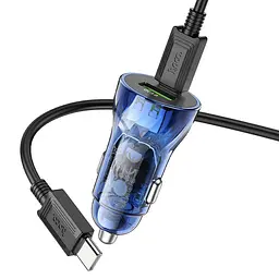 Автомобільний зарядний пристрій Z47A PD30W + QC3.0 набір з кабелем USB (Оригінал) - мініатюра 4