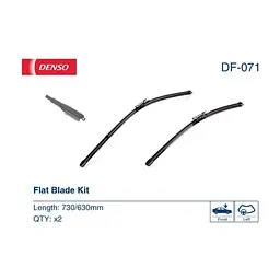 Щітка склоочисника Denso DF-071 - мініатюра 2