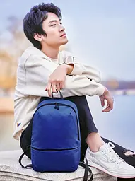 Рюкзак RunMi Z Bag Ultra Light Portable Xiaomini Backpack Blue - мініатюра 2