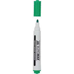 Маркер Buromax для магнітних сухостираючих дошок зелений (BM.8800-04) - мініатюра 2