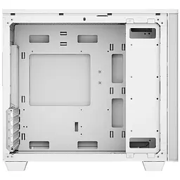 Корпус Aerocool Stormfront Mini-G-WT-v1 White, Mid Tower, без БЖ, для Micro ATX, Mini ITX, 1хUSB-С, 2xUSB 3.0, бічна панель із загартованого скла, сталь SPCC 0.7 мм (ACCM-ES10003.21) - мініатюра 2